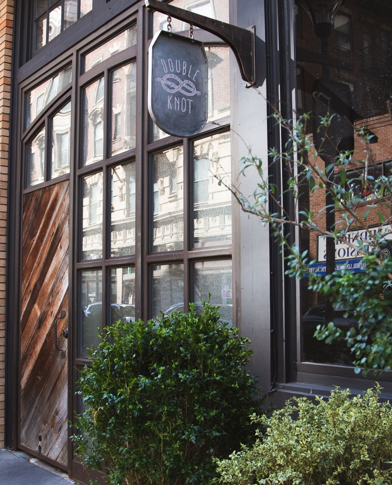 Exterior storefront of Double Knot
